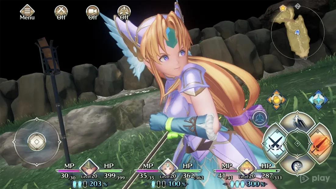 Скриншот Trials of Mana