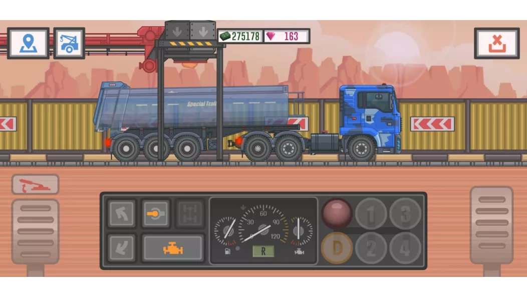 Скриншот Trucker and Trucks