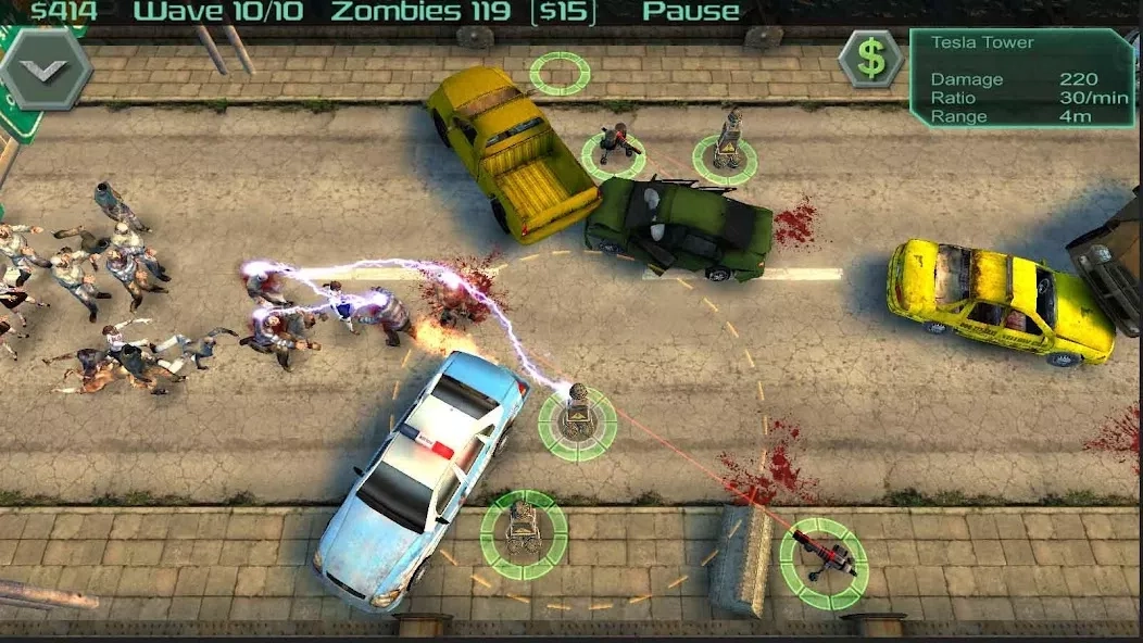 Скриншот Zombie Defense