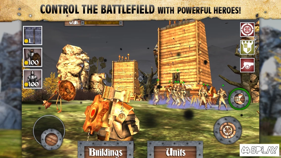 Скриншот Heroes and Castles
