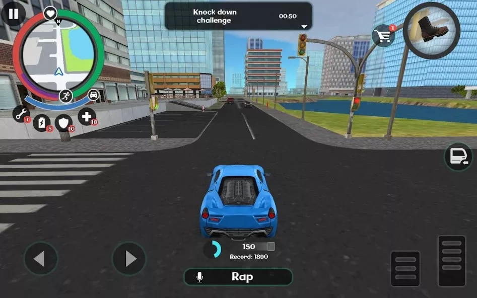 Скриншот Stickman Rope Hero 2