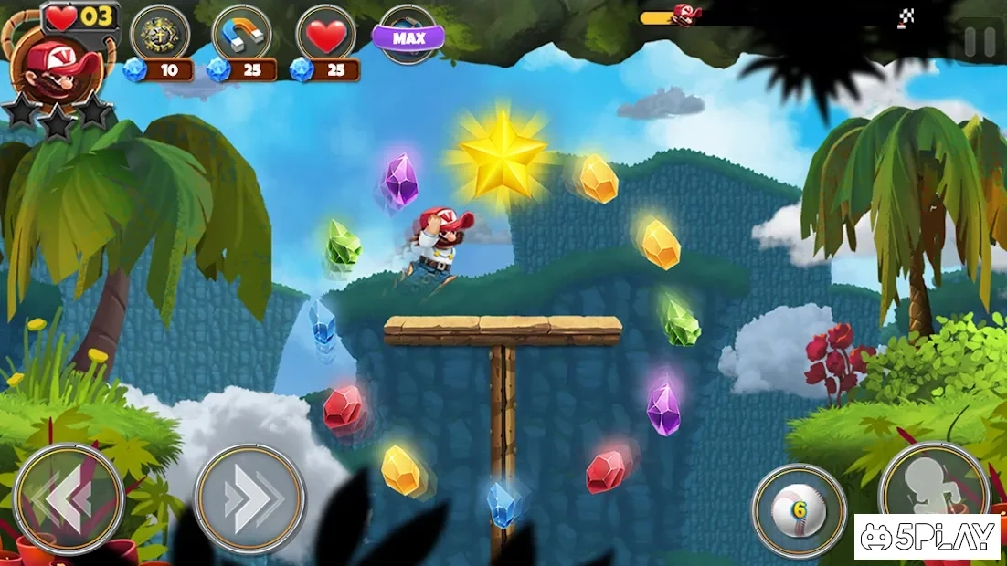Скриншот Super Jungle Jump
