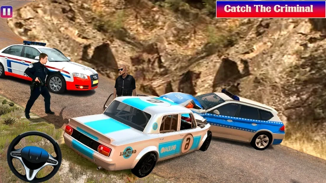 Скриншот Offroad Police Car Driving Simulator Game