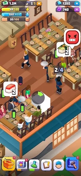 Скриншот Sushi Empire Tycoon-Idle Game