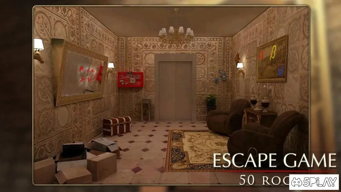 Скриншот Побег игра: 50 комната 1
