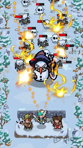 Скриншот Hero Quest: Idle RPG War Game