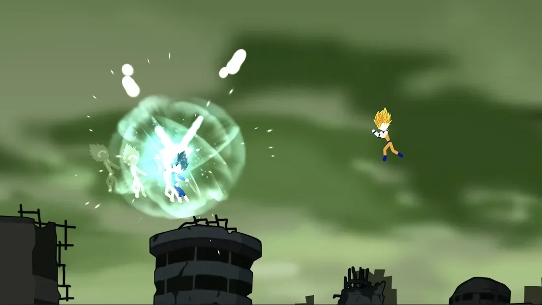 Скриншот Stickman Fighter Dragon Shadow