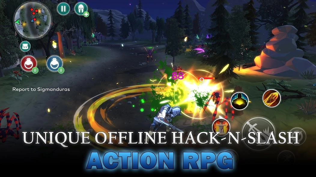 Скриншот Arcane Quest Legends 2 Offline