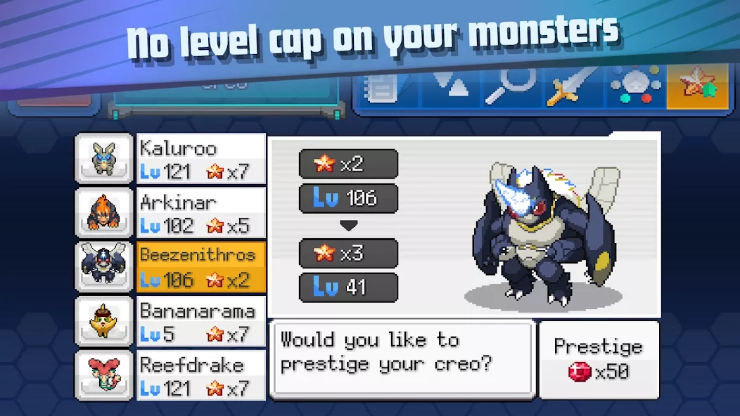 Скриншот EvoCreo 2: Monster Trainer RPG