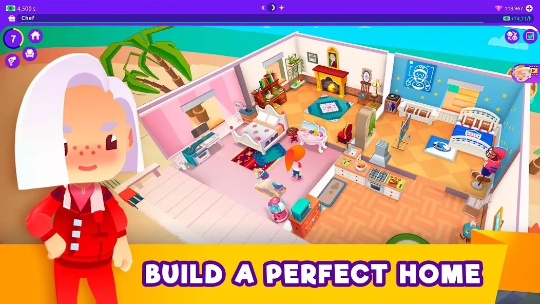 Скриншот Idle Life Sim – Simulator Game