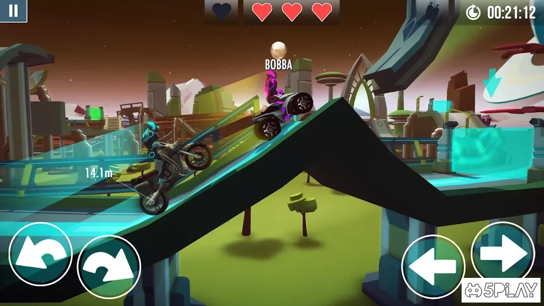 Скриншот Gravity Rider Zero