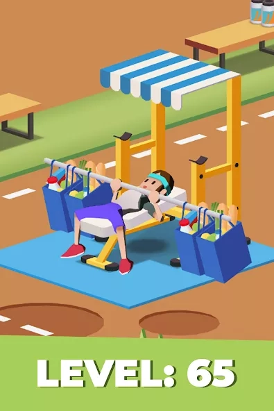 Скриншот Idle Fitness Gym Tycoon – Workout Simulator Game