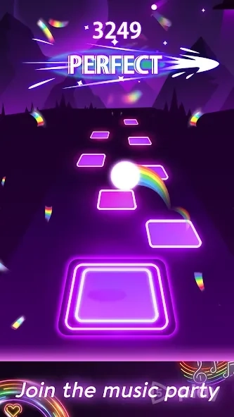 Скриншот Tiles Hop: EDM Rush!