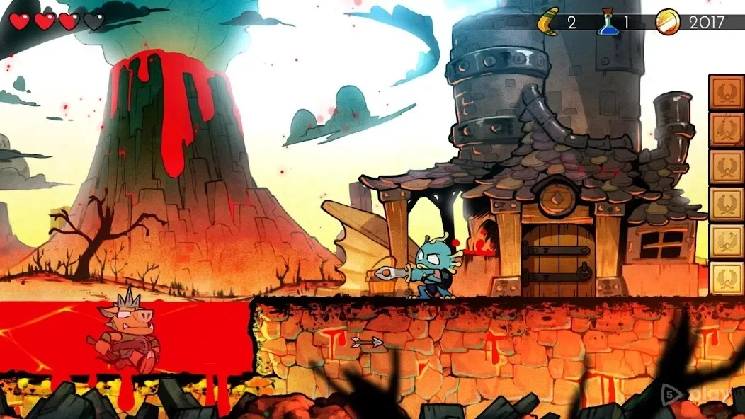 Скриншот Wonder Boy: The Dragon's Trap
