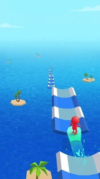 Скриншот Водная гонка 3d: Музыкальная игра