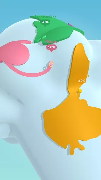Скриншот Paper.io 3D