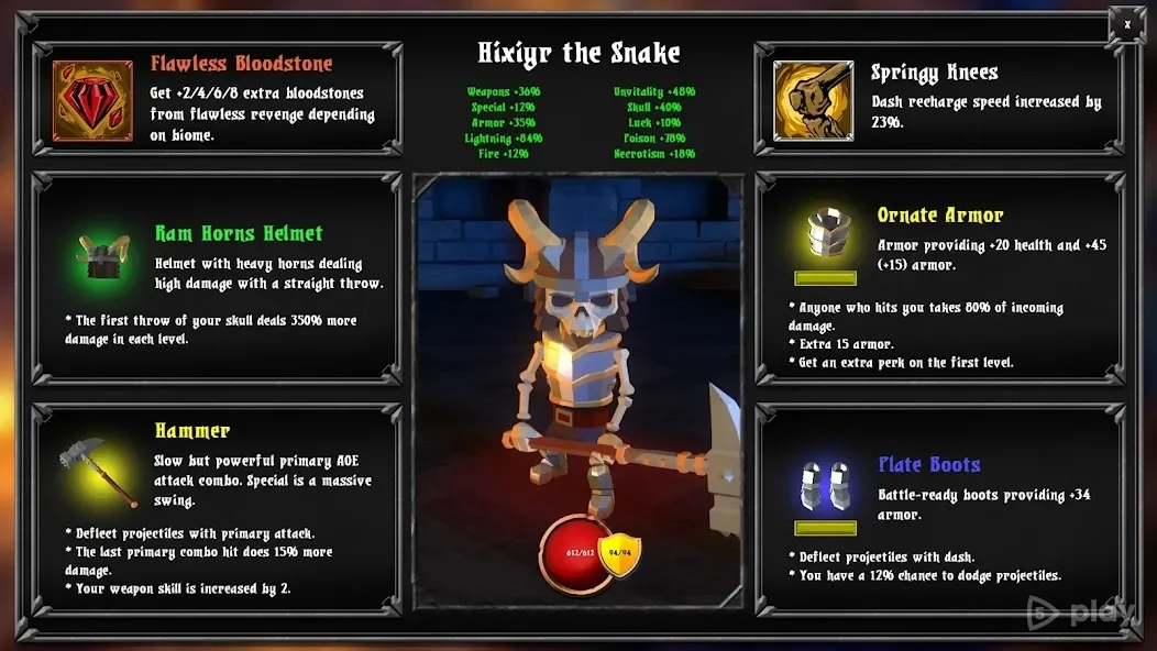 Скриншот Skeletal Avenger