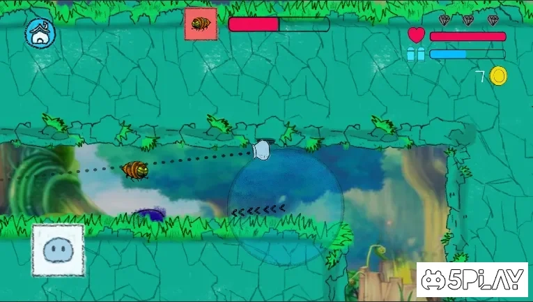 Скриншот Jumping Slime 2D Platform Game