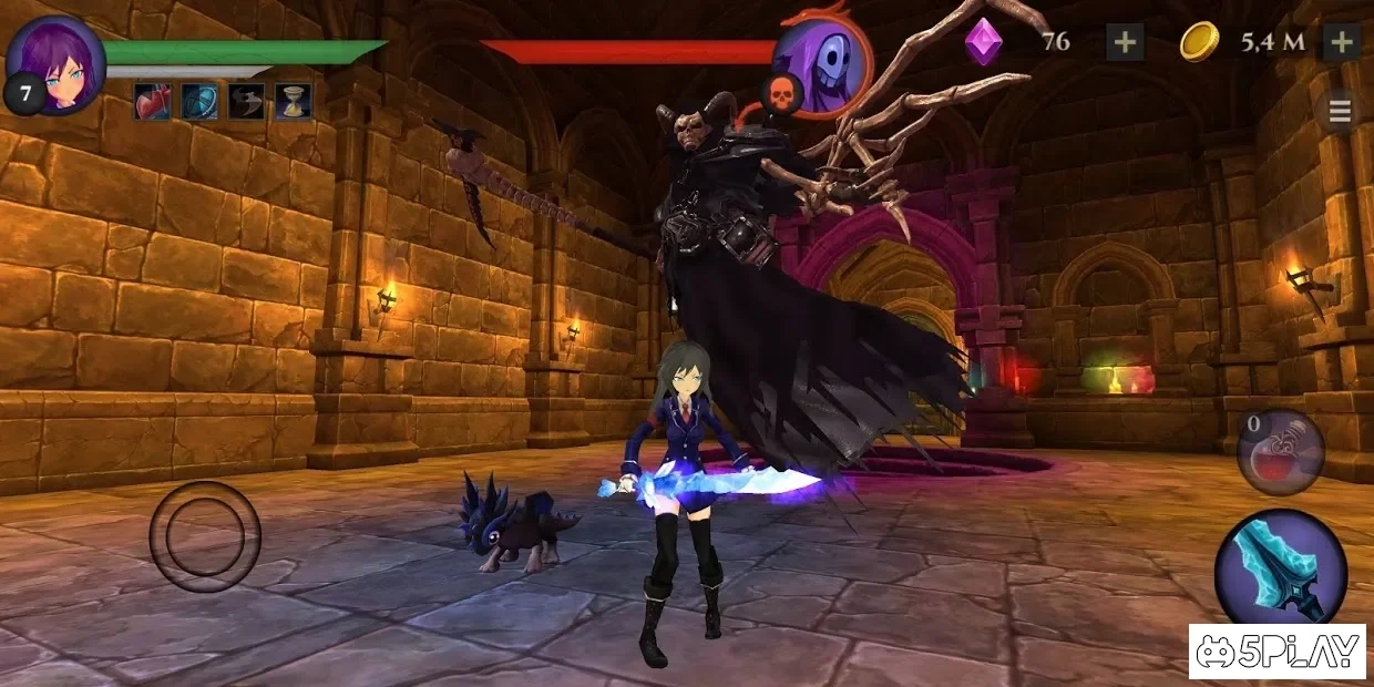 Скриншот School Girl: Dungeon RPG