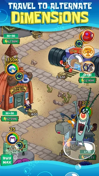 Скриншот SpongeBob’s Idle Adventures