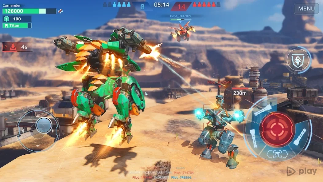 Скриншот War Robots
