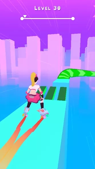Скриншот Sky Roller: Rainbow Skating
