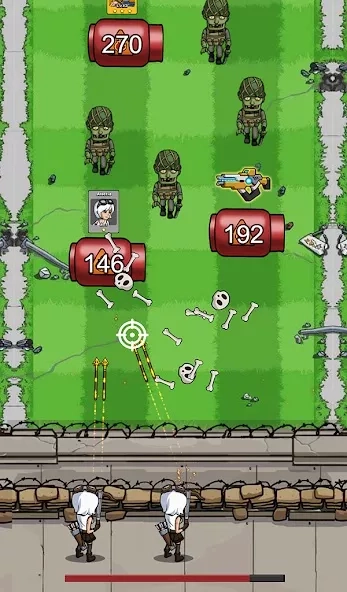 Скриншот Zombie War: Idle Defense Game