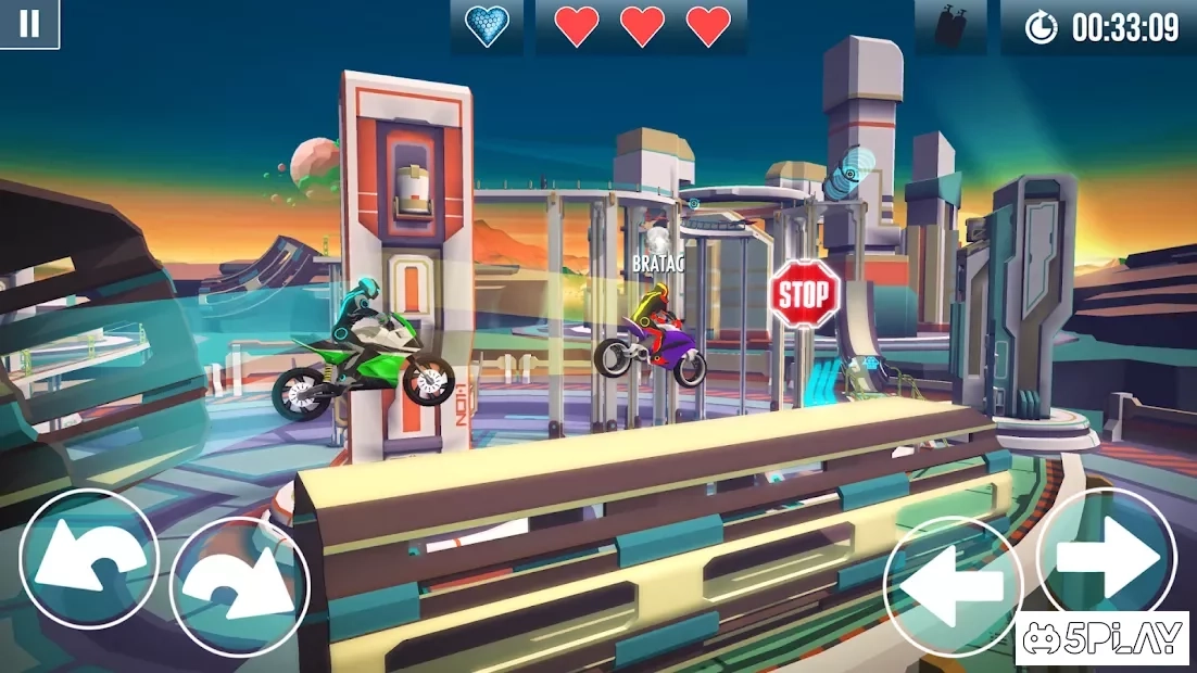 Скриншот Gravity Rider Zero