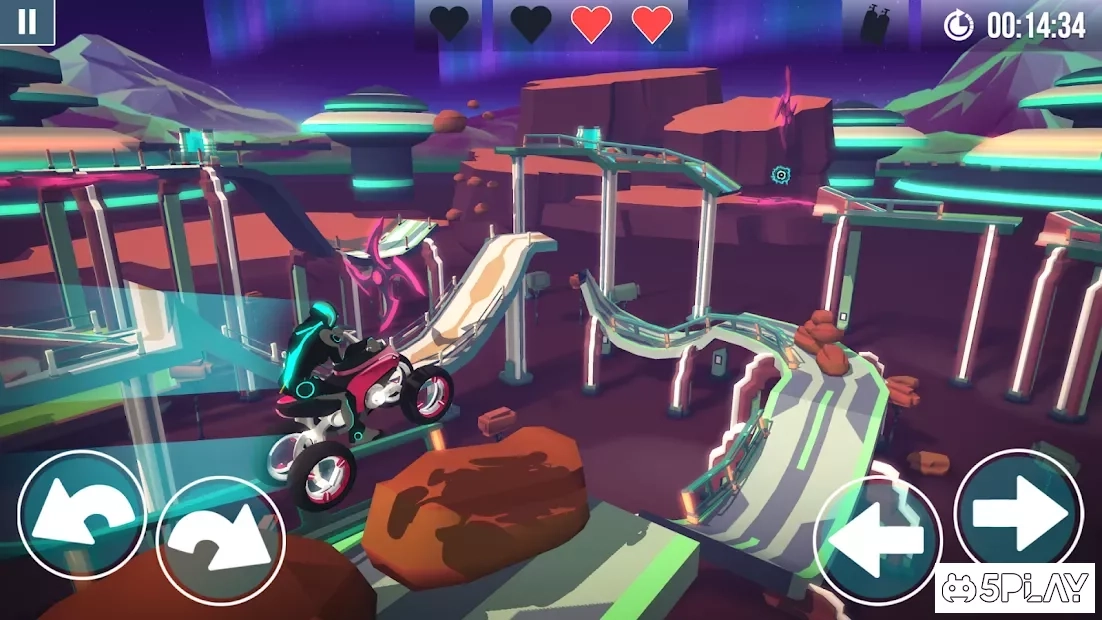 Скриншот Gravity Rider Zero