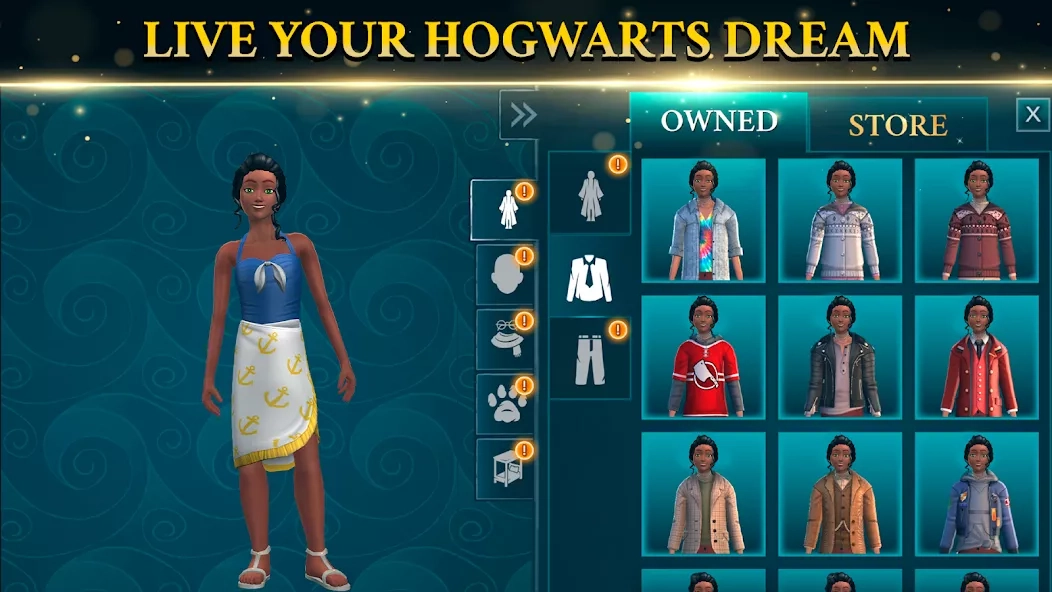 Скриншот Harry Potter: Hogwarts Mystery