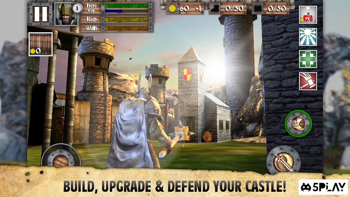 Скриншот Heroes and Castles