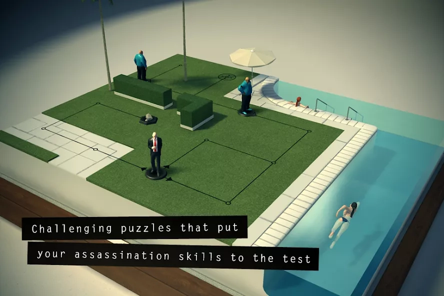 Скриншот Hitman GO