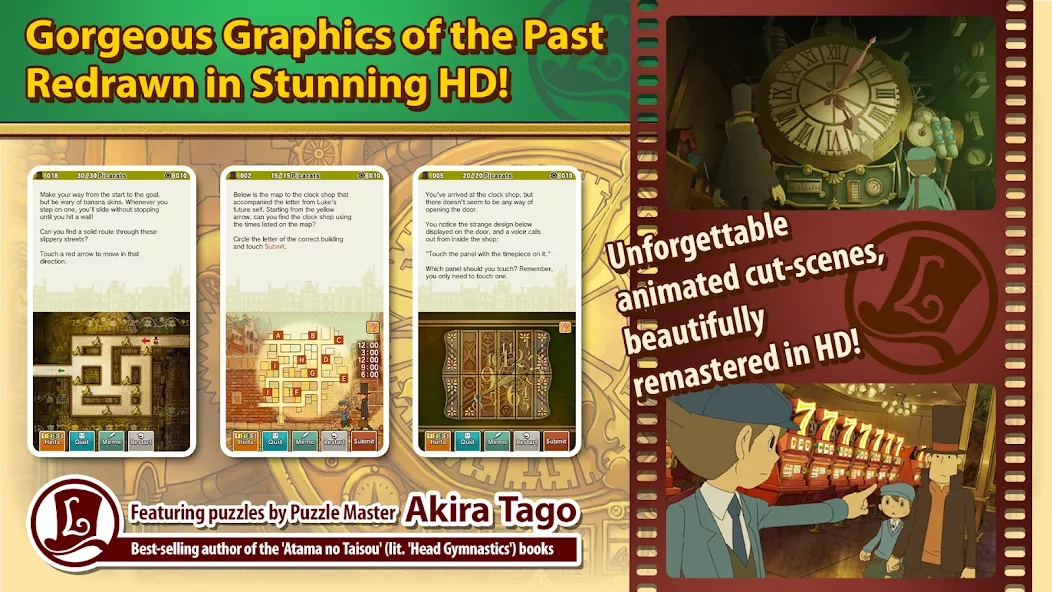 Скриншот Layton: Lost Future in HD