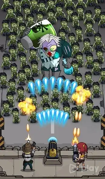 Скриншот Zombie War: Idle Defense Game