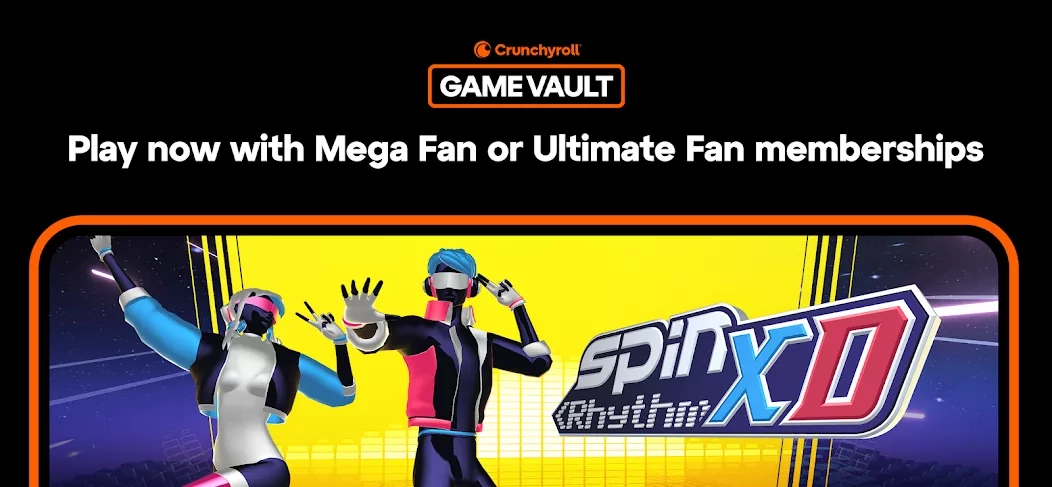 Скриншот Crunchyroll: Spin Rhythm