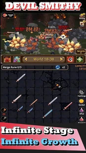 Скриншот Devil Smithy : Epic Idle Merge