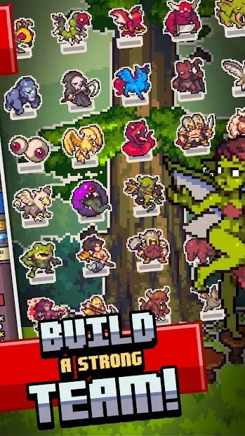 Скриншот Idle Monster Frontier - team rpg collecting game