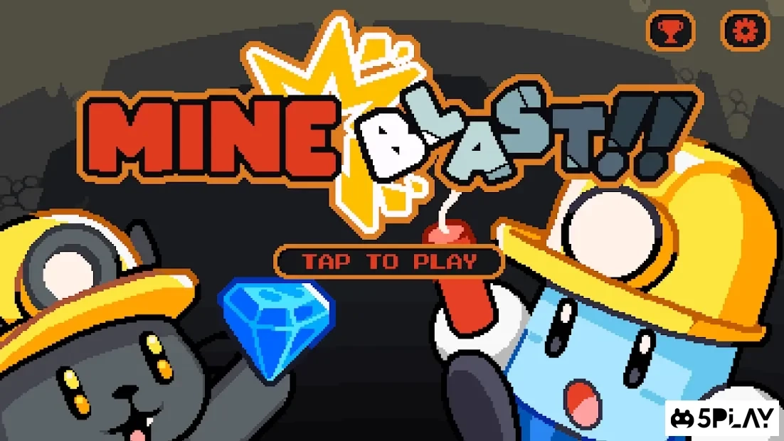 Скриншот Mineblast!! - Mine Adventure Game