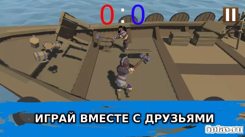 Скриншот Puppet Fighter: 2 Игрока Рэгдолл Аркада