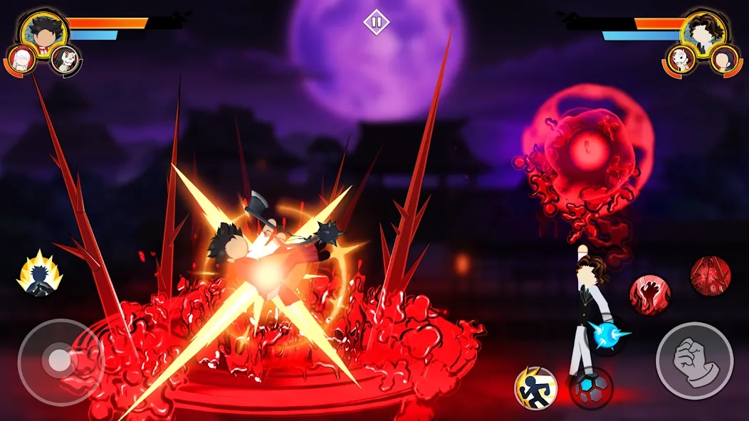 Скриншот Stickman Demon Fight Warrior