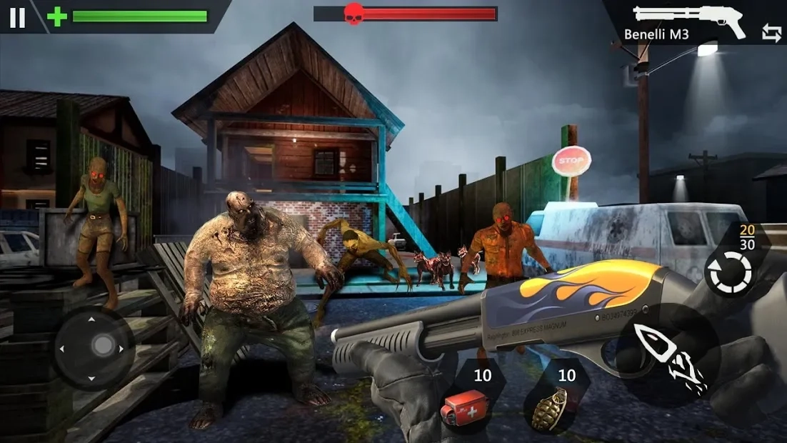 Скриншот Zombie Target - Offline zombie shooting game