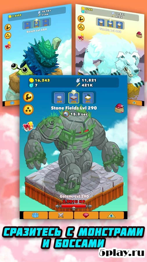 Скриншот Clicker Heroes
