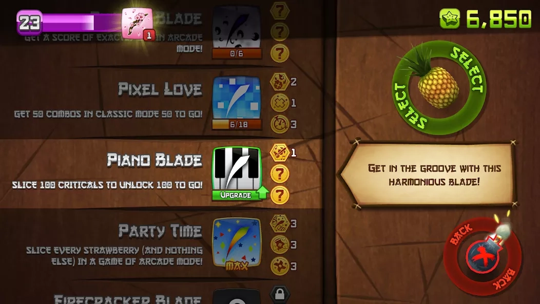 Скриншот Fruit Ninja Classic+