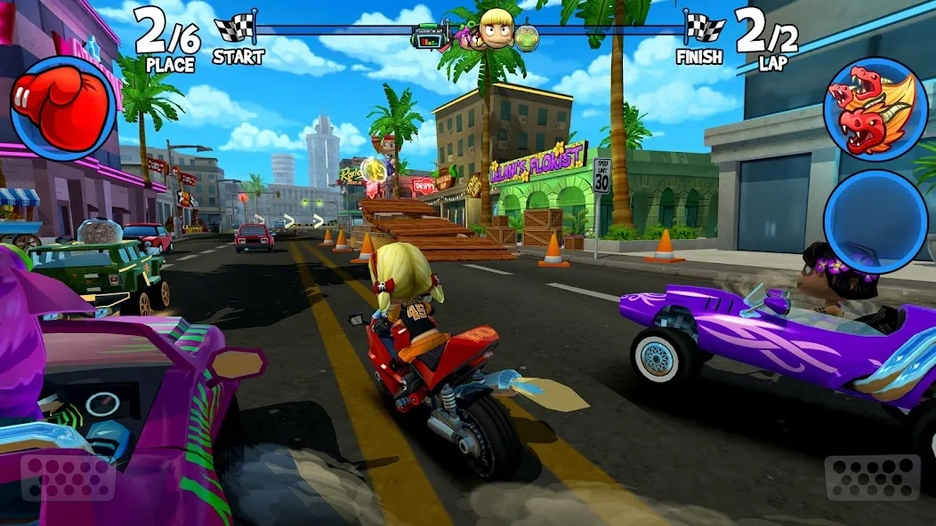 Скриншот Beach Buggy Racing 2