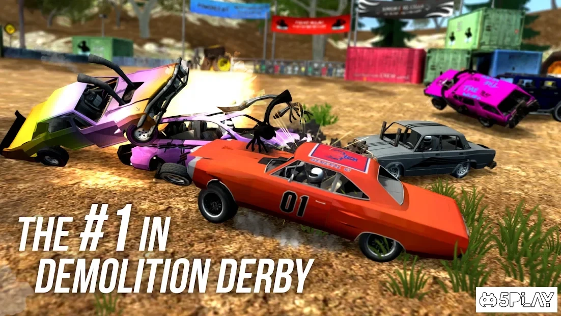Скриншот Demolition Derby Multiplayer