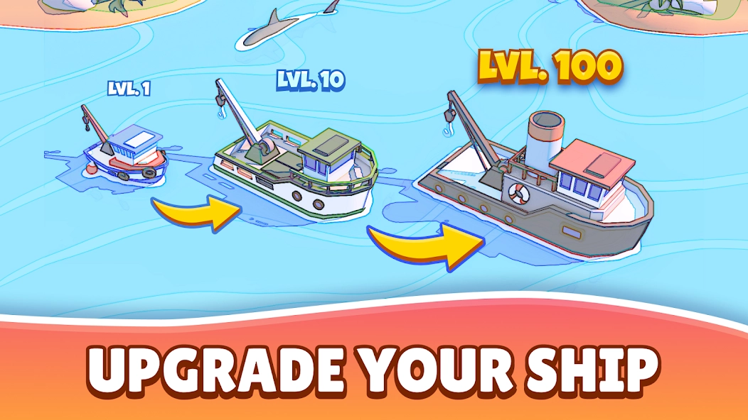 Скриншот Idle Fish 2: Fishing Tycoon