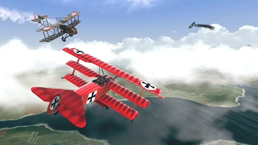 Скриншот Warplanes: WW1 Sky Aces