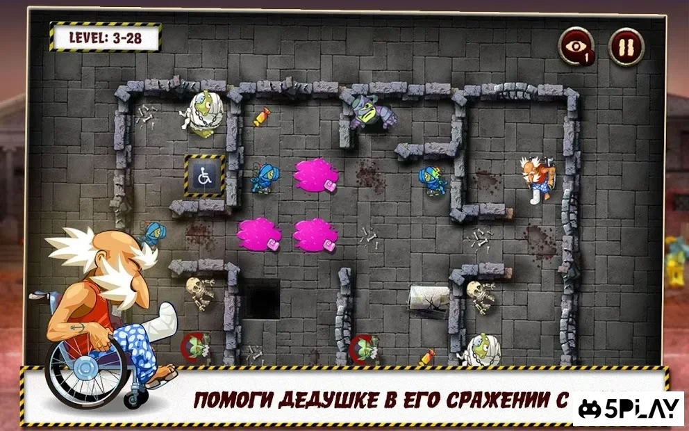 Скриншот Дедушка и зомби