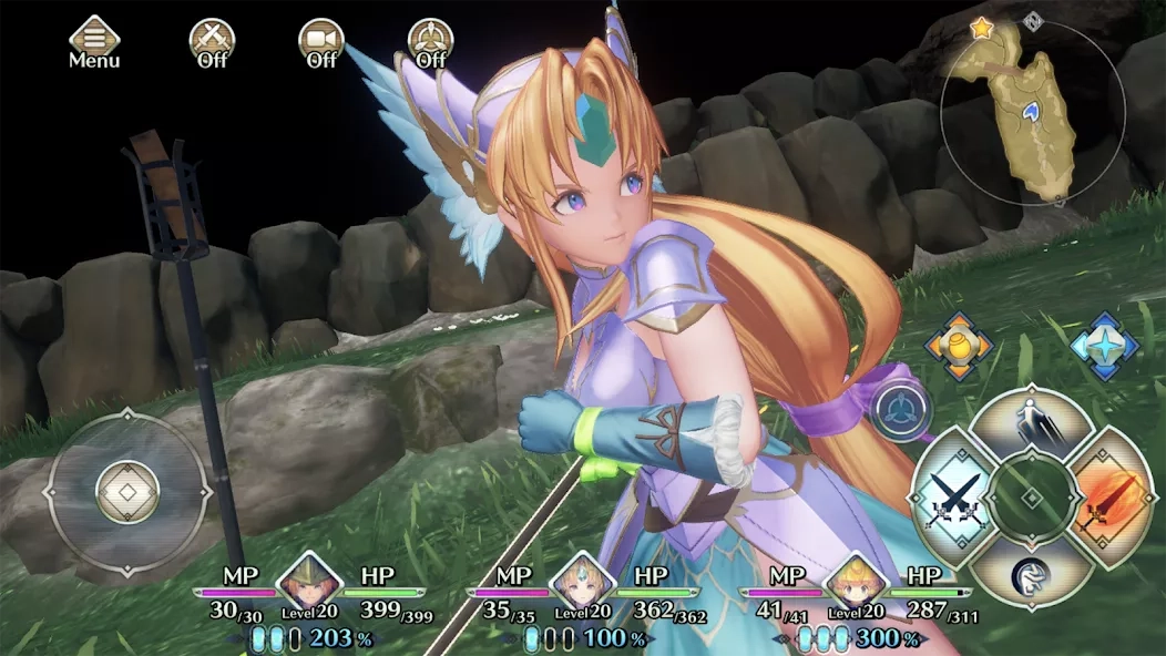 Скриншот Trials of Mana