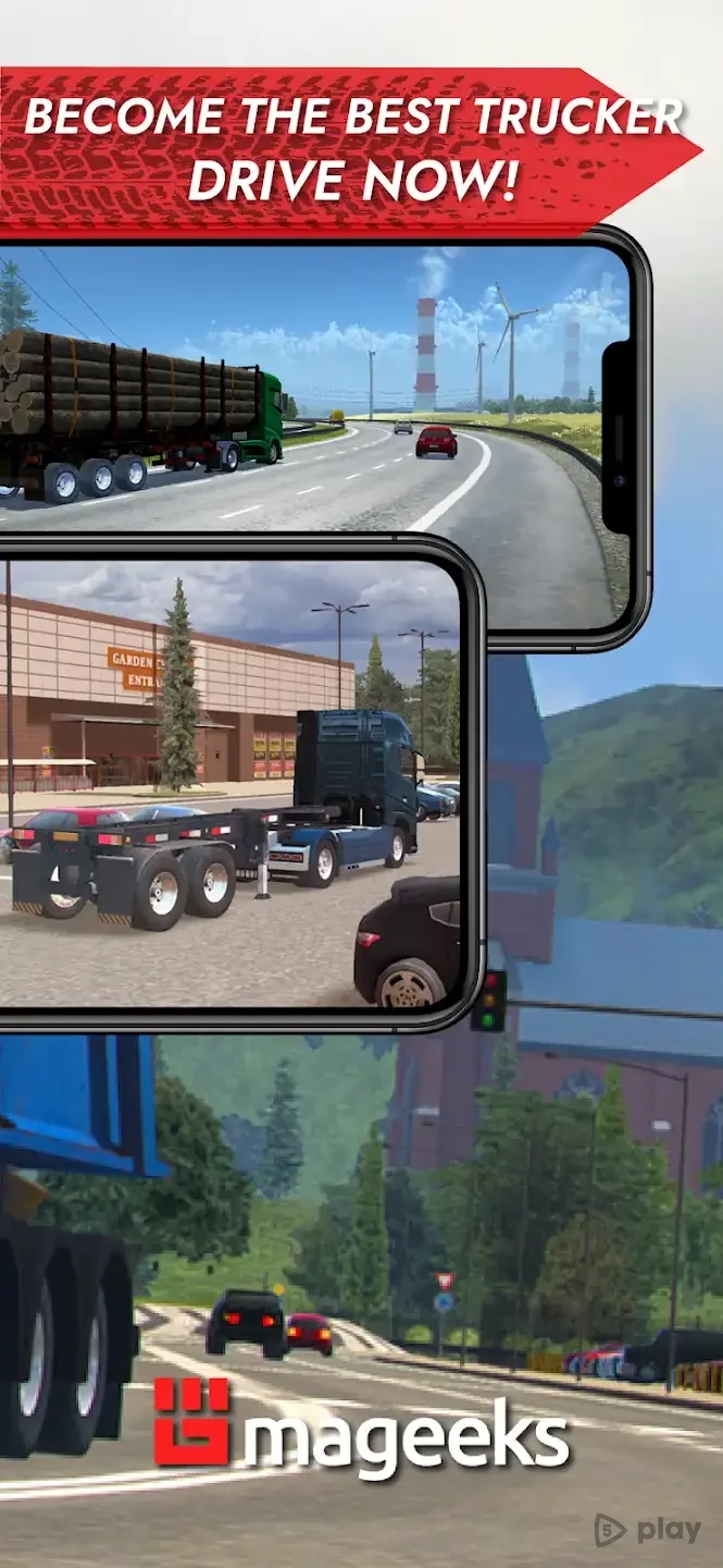 Скриншот Truck Simulator PRO Europe